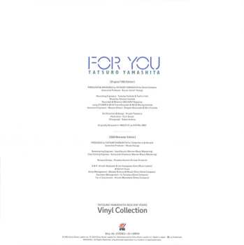 LP Tatsuro Yamashita: For You LTD