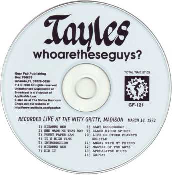 CD Tayles: Whoaretheseguys?