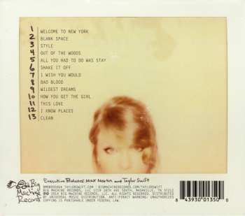 CD Taylor Swift: 1989