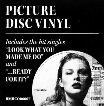 2LP Taylor Swift: Reputation PIC