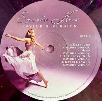 3LP Taylor Swift: Speak Now (Taylor's Version) CLR