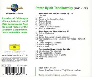 CD Pyotr Ilyich Tchaikovsky: Ballet Suites - The Nutcracker Suite / Swan Lake / The Sleeping Beauty