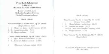 2CD Pyotr Ilyich Tchaikovsky: The Music For Piano & Orchestra - Piano Concertos 1, 2 & 3 (Original Versions) - Concert Fantasy