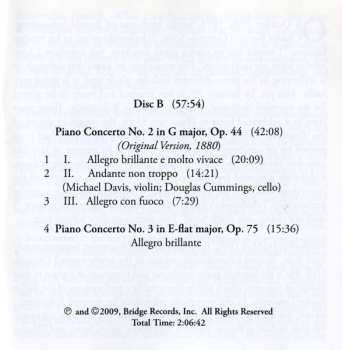 2CD Pyotr Ilyich Tchaikovsky: The Music For Piano & Orchestra - Piano Concertos 1, 2 & 3 (Original Versions) - Concert Fantasy