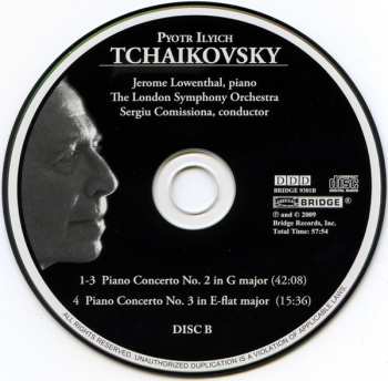 2CD Pyotr Ilyich Tchaikovsky: The Music For Piano & Orchestra - Piano Concertos 1, 2 & 3 (Original Versions) - Concert Fantasy