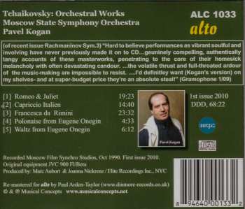 CD Pyotr Ilyich Tchaikovsky: Tchaikovsky: Orchestral Works