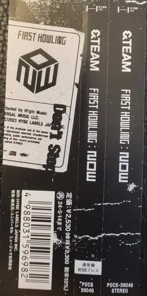 CD &TEAM: First Howling : NOW LTD