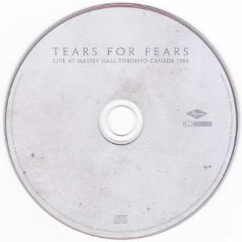 CD Tears For Fears: Live At Massey Hall Toronto, Canada / 1985