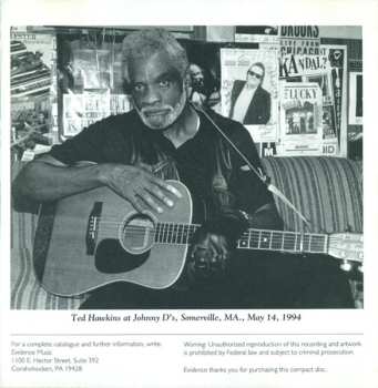 CD Ted Hawkins: Songs From Venice Beach