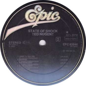 LP Ted Nugent: State Of Shock