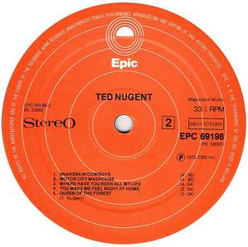 LP Ted Nugent: Ted Nugent