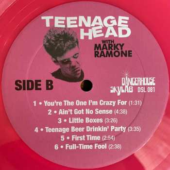 LP Marky Ramone: Teenage Head With Marky Ramone CLR