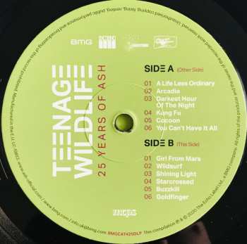 2LP Ash: Teenage Wildlife: 25 Years Of Ash