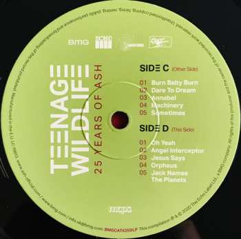 2LP Ash: Teenage Wildlife: 25 Years Of Ash