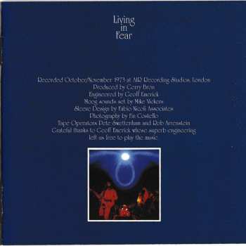 CD Tempest: Living In Fear