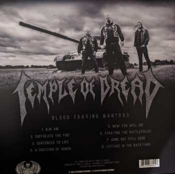 LP Temple Of Dread: Blood Craving Mantras CLR | LTD