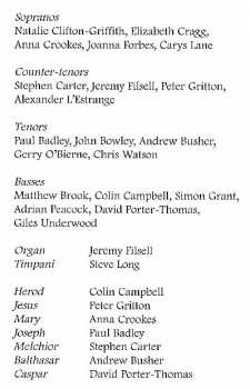 CD Tenebrae: The Dream Of Herod