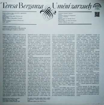 LP Teresa Berganza: Umění Zarzuely