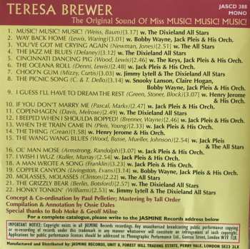 CD Teresa Brewer: The Original Sound Of Miss Music! Music! Music!
