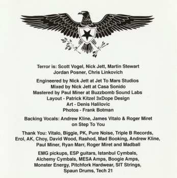 CD Terror: The Walls Will Fall