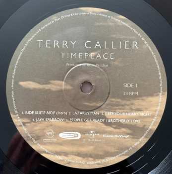 LP Terry Callier: Timepeace