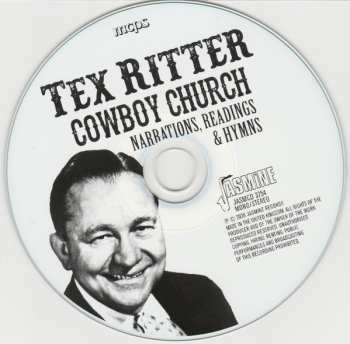 CD Tex Ritter: Cowboy Church - Narrations, Readings & Hymns