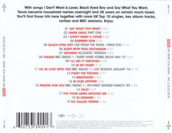 CD Texas: Say What You Want - The Collection