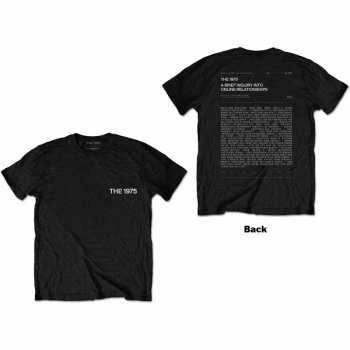 Merch The 1975: Tričko A Brief Inquiry  S