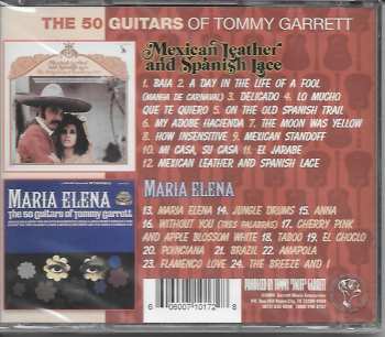CD The 50 Guitars Of Tommy Garrett: Mexican Leather And Spanish Lace / Maria Elena