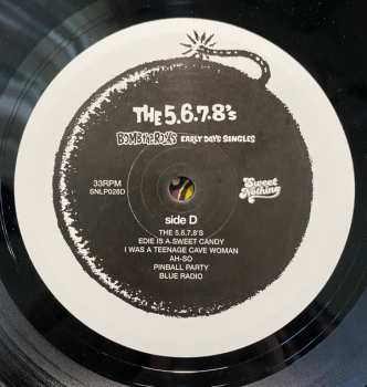 2LP The 5.6.7.8's: Bomb The Rocks: Early Days Singles 1989 - 1996