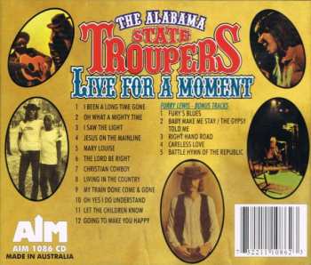CD The Alabama State Troupers: Live For A Moment
