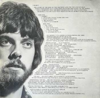 LP The Alan Parsons Project: I Robot