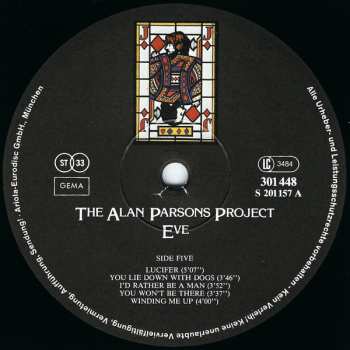 4LP/Box Set The Alan Parsons Project: I Robot / Pyramid / Eve / The Turn Of A Friendly Card