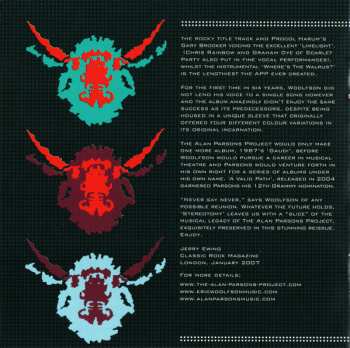 CD The Alan Parsons Project: Stereotomy