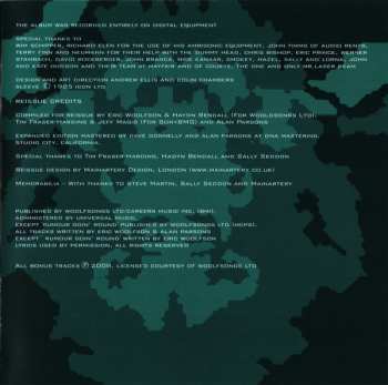 CD The Alan Parsons Project: Stereotomy