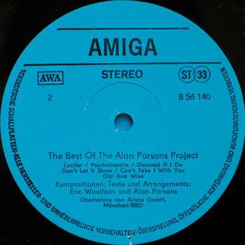 LP The Alan Parsons Project: The Best Of The Alan Parsons Project