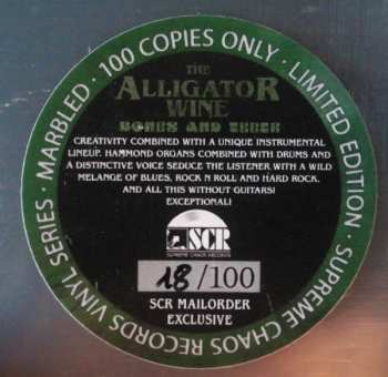 LP The Alligator Wine: Bones And Teeth CLR | LTD | NUM