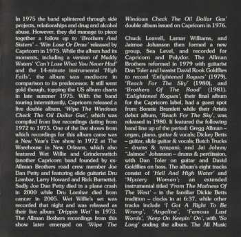 CD The Allman Brothers Band: Reach For The Sky / Brothers Of The Road