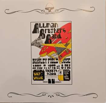 3LP The Allman Brothers Band: Manley Field House, Syracuse University April 7, 1972 CLR | LTD | NUM