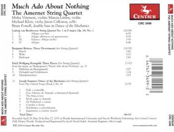 CD The Amernet Quartet: The Shakespeare Concerts Presents Much Ado About Nothing: Music By Beethoven, Britten, Korngold, And Summer