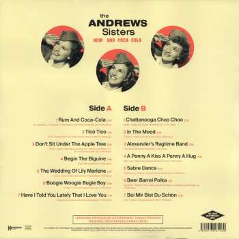 LP The Andrews Sisters: Rum And Coca-Cola