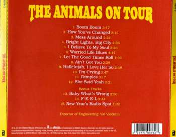 CD The Animals: The Animals On Tour