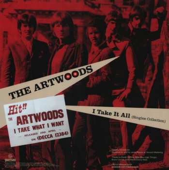2LP The Artwoods: I Take It All (Singles Collection)
