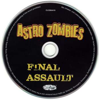 CD The Astro Zombies: Final Assault