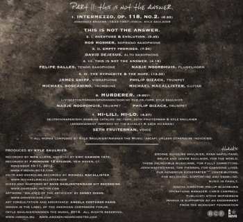 2CD The Awakening Orchestra: Volume 1: This Is Not The Answer