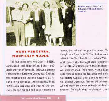 CD Bailes Brothers: Remember Me (The Legendary King Sessions 1946)