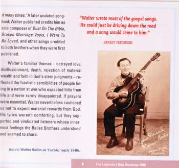 CD Bailes Brothers: Remember Me (The Legendary King Sessions 1946)