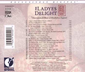 CD The Baltimore Consort: The Ladyes Delight