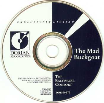 CD The Baltimore Consort: The Mad Buckgoat: Ancient Music Of Ireland
