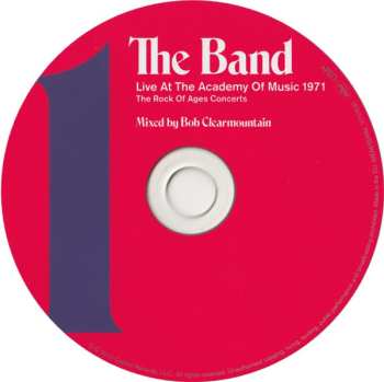 2CD The Band: Live At The Academy Of Music 1971 (The Rock Of Ages Concerts)